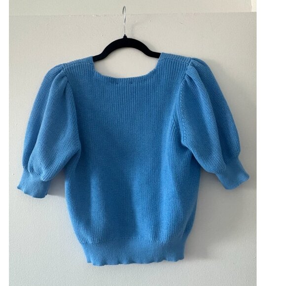 NWT Gentlefawn Phoebe Pullover Sweater in Capri/Blue - Picture 4 of 8